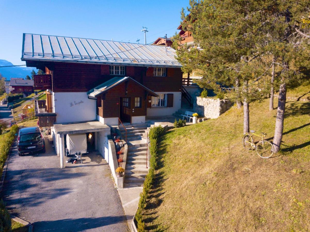 Chalet 4 Personnes Avec Sauna Leysin Exterior photo