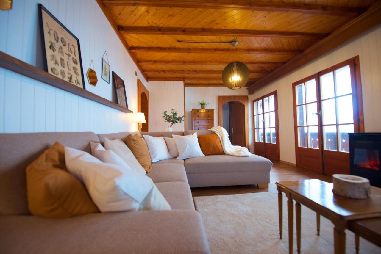 Chalet 4 Personnes Avec Sauna Leysin Exterior photo